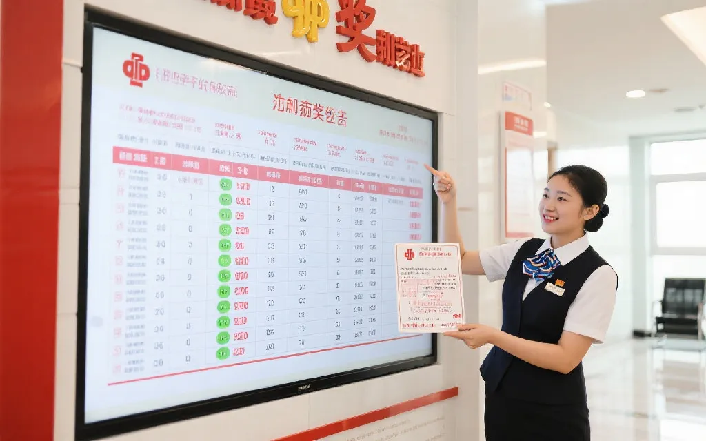 彩票开奖公示资料展示